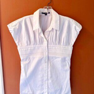 Stylish White Cotton blouse